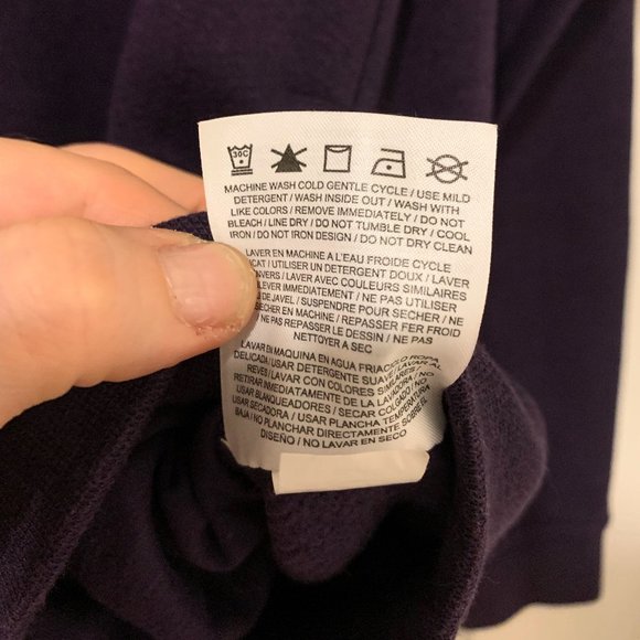 PURPLE Nike Women's Rally Funnel Neck Metallic Pullover Hoodie - Picture 7 of 9